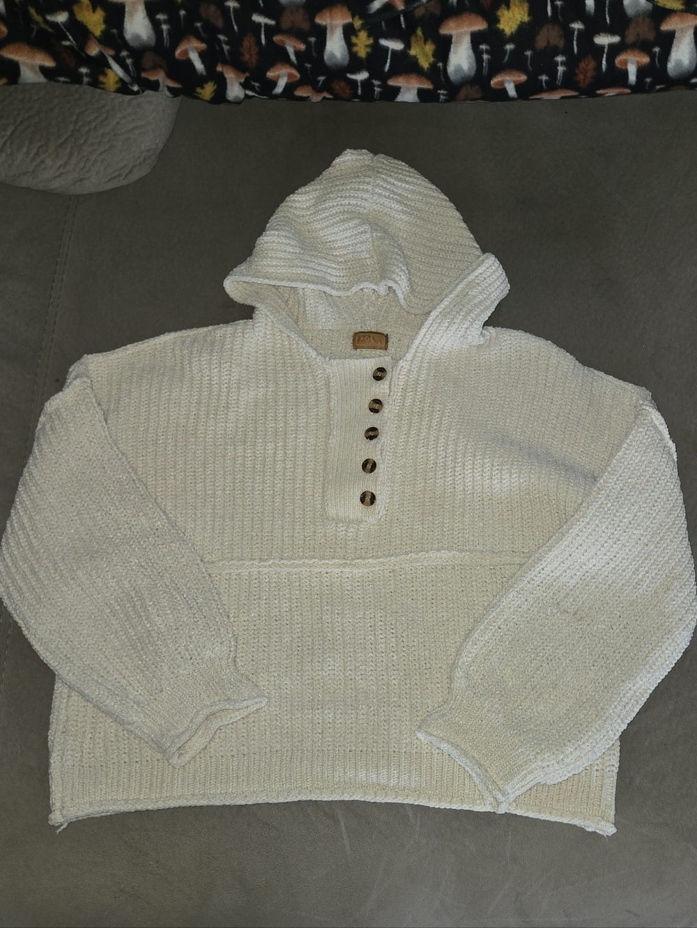 Cozy Cream Hooded Sweater